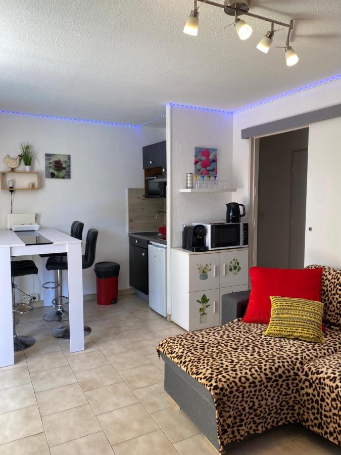 T2 Rdc A Canet En Roussillon Europa 4 Pers ,Piscine,Clim, Tennis, Parking Εξωτερικό φωτογραφία