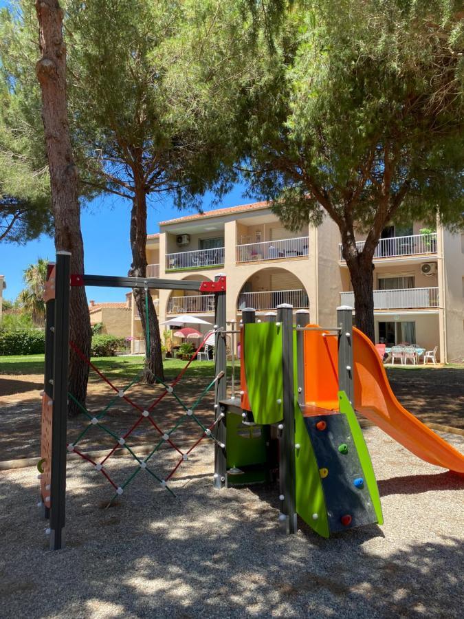 T2 Rdc A Canet En Roussillon Europa 4 Pers ,Piscine,Clim, Tennis, Parking Εξωτερικό φωτογραφία
