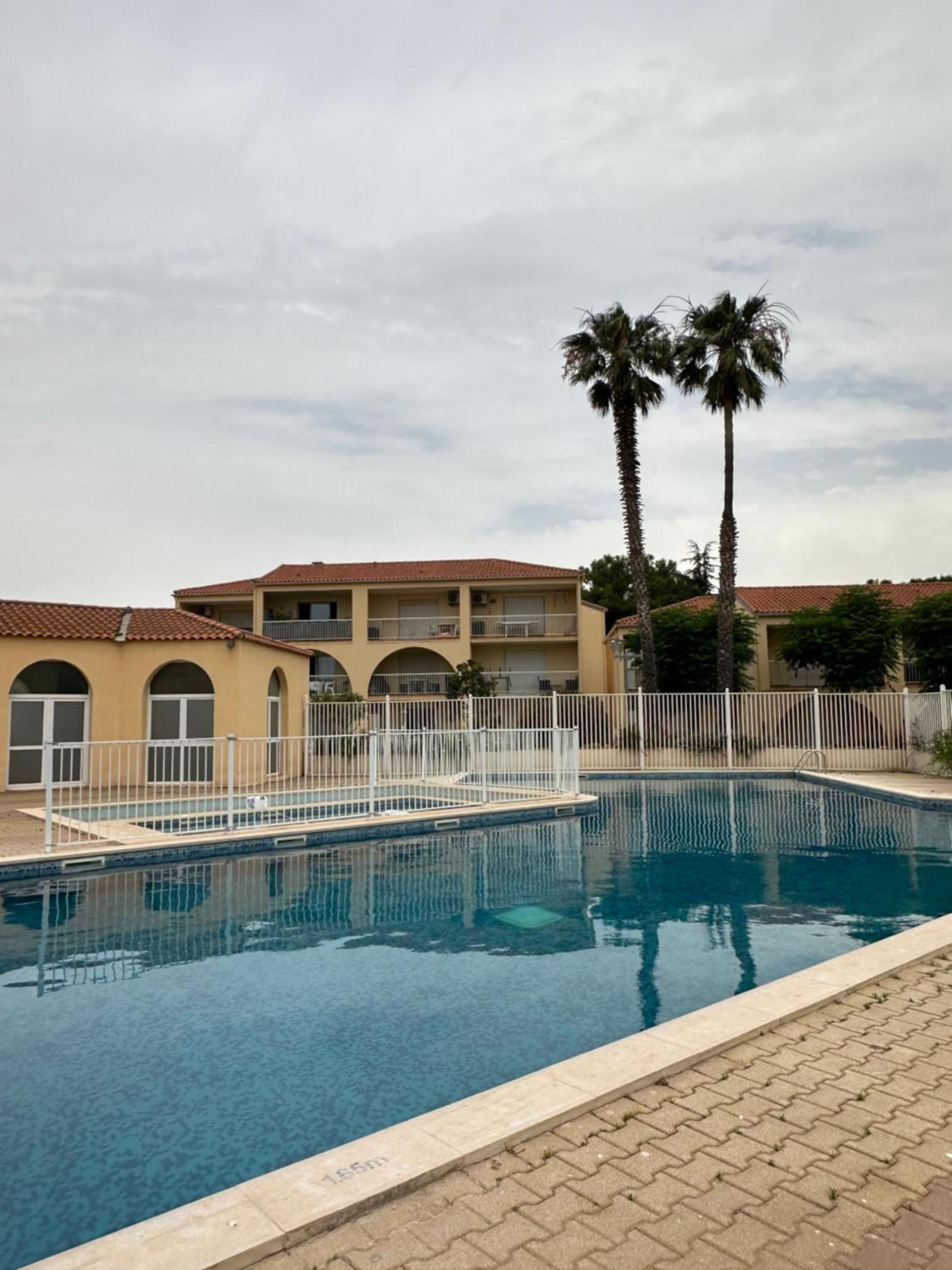 T2 Rdc A Canet En Roussillon Europa 4 Pers ,Piscine,Clim, Tennis, Parking Εξωτερικό φωτογραφία