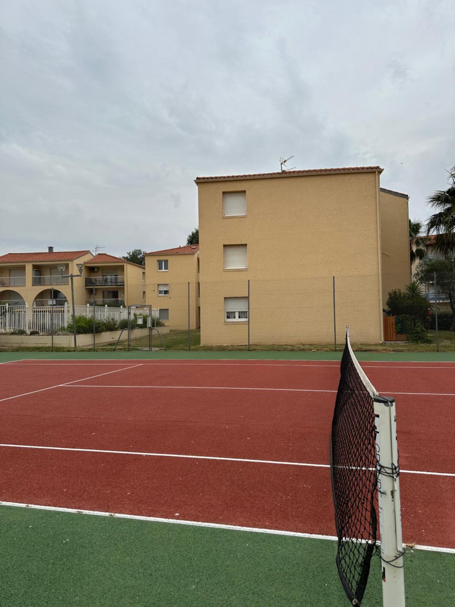 T2 Rdc A Canet En Roussillon Europa 4 Pers ,Piscine,Clim, Tennis, Parking Εξωτερικό φωτογραφία
